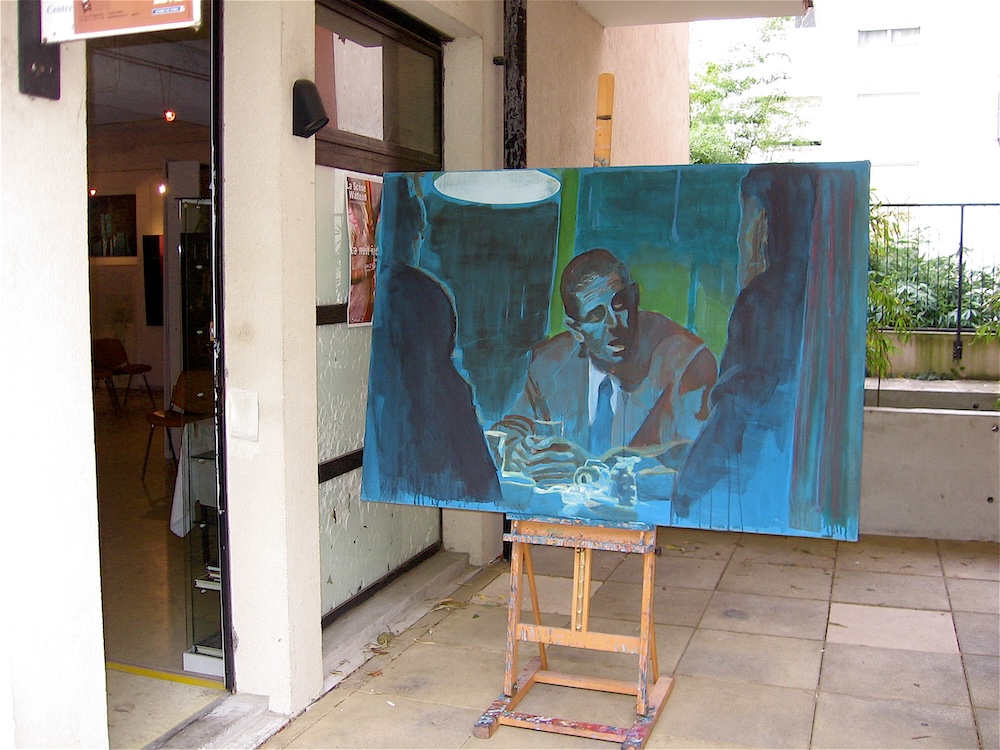 atelier de Claire Brusadelli - mai 2009