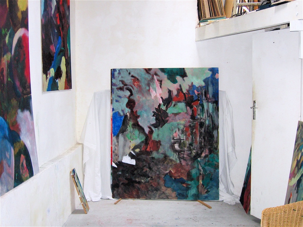 atelier de Jacques Mallon - mai 2009