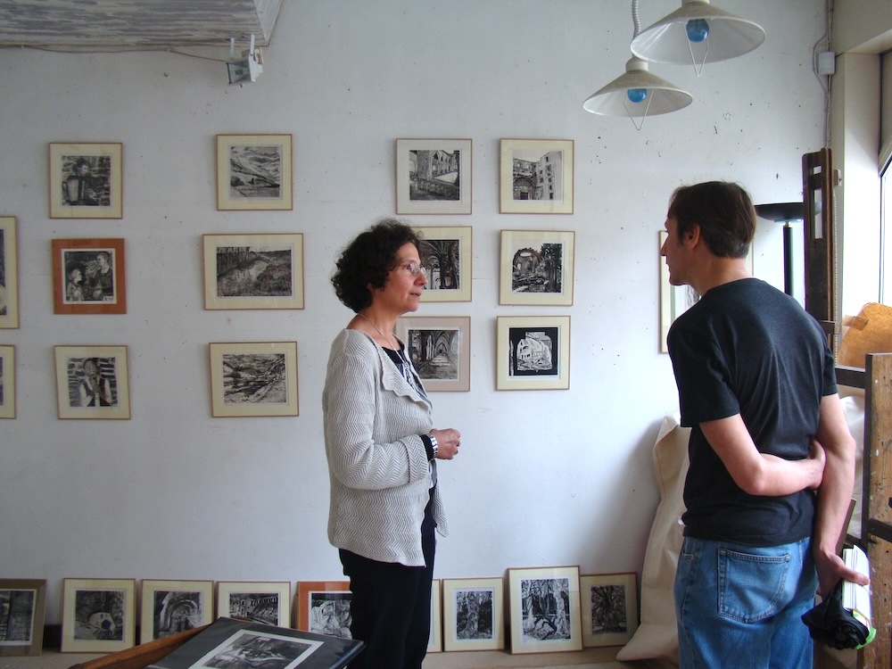 atelier de Michelle Boucard - mai 2009