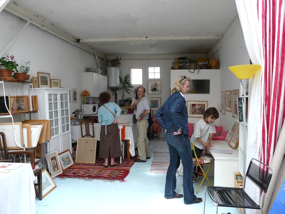 atelier de Natalie Miel - mai 2009