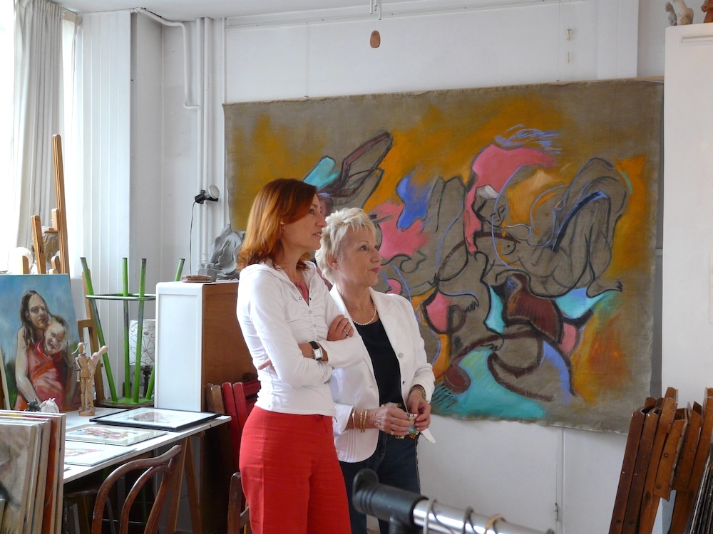 atelier de Pascale Louis - mai 2008