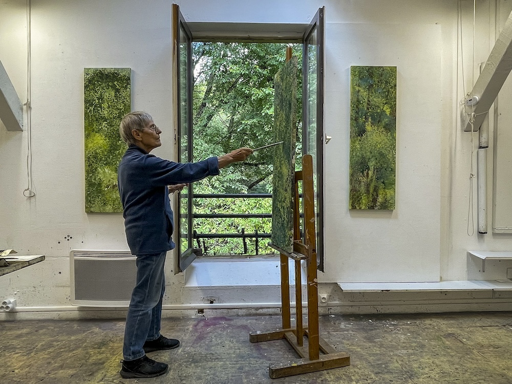 Atelier de Raphaelle Pia - photo Laurence Prat - 2025